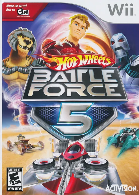 Hot Wheels - Battle Force 5 (Europe) (En,Fr,De,Es,It,Nl)